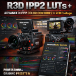ALL Ultimate RED R3D LUT Pack Bundle and Advanced Ipp2 Color Controls for Red Footage Ebook