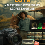 BMPCC 4K and 6K LUTs + Guide PDF | Master Waveforms & Scopes