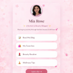 VCard LinkBio Portfolio Theme – Personal Link in Bio Website