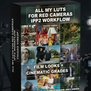ALL MY LUTS FOR RED CAMERAS IPP2 WORKFLOW + FUTURE LOOKS INCLUDED