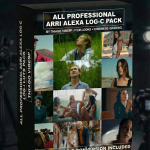 All my Professional Arri Alexa LOG-C LUTs Pack + Future Looks Included