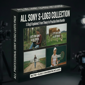 All Sony S-Log3 LUTs Collection + S-Log3 Explained: From Theory to Practice eBook Bundle