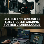 All RED IPP2 Cinematic LUTs & Color Grading Guide Bundle | Professional Workflow PDF for Filmmakers