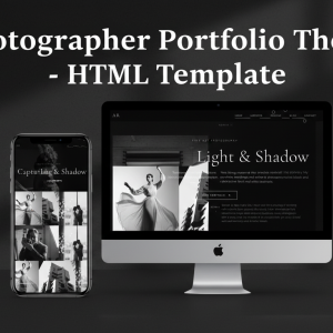 Photographer Portfolio HTML Template – Photography Website