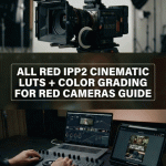 All RED IPP2 Cinematic LUTs & Color Grading Guide Bundle | Professional Workflow PDF for Filmmakers