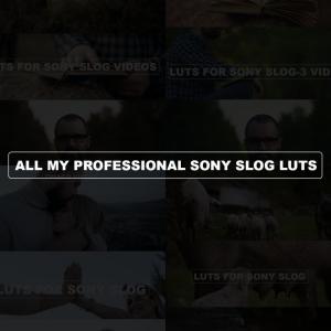 Sony S-Log3 LUTs Mega Pack + Mastering Sony S-Log3: The Complete Foundation Guide eBook | Instant Download