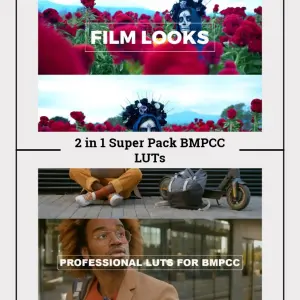 Cinematic LUTs for BMPCC 4K and 6K | Color Grading for BRAW & RAW | DaVinci Resolve, Premiere Pro | Filmic Looks for Wedding, Indie Films