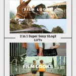 Sony S-Log3 LUTs 2-in-1 Super Pack | 8 Cinematic LUTs for Color Grading | Instant Download | Sony Camera Video Editing LUT Bundle