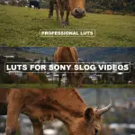 BMPCC 4K and 6K LUTs: 5 Cinematic Color Grading Presets + ALL Sony S-Log LUTs Pack