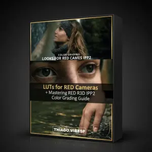 Professional RED R3D LUTs + IPP2 Grading Guide Resolve
