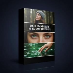 RED R3D IPP2 Cinematic LUTs + Color Grading Guide | Professional RED Camera Log3G10 Workflow