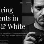 Minimal Photographer Portfolio Website Template (HTML/CSS/JS)