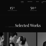 Minimal Photographer Portfolio Website Template (HTML/CSS/JS)