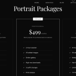Minimal Photographer Portfolio Website Template (HTML/CSS/JS)