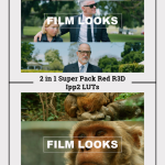 2-in-1 RED R3D IPP2 LUTs Super Pack | Cinematic LUTs for RED Komodo, V-Raptor, Gemini, Helium | Color Grading for IPP2 Workflow