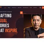 Website HTML Template for Content Creators & Videographer