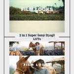 2-in-1 Sony SLog3 LUTs Super Pack - 10 Cinematic Presets for A7S III, FX3, FX30, Rec709 Conversion, Video Editing