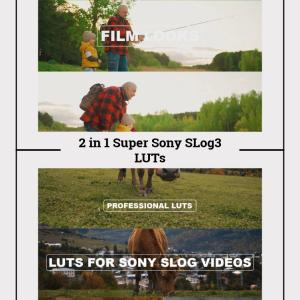 2-in-1 Super Pack Sony S-Log3 LUTs | 11 Cinematic LUTs for A7S III, FX3, A7 IV | Instant Download | Pro Color Grading for Sony Cameras