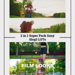2 in 1 Super Pack Sony S-Log3 LUTs | Cinematic Color Grading Presets for Video Editing | Instant Download for Filmmakers