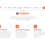 Website HTML Template for Content Creators & Videographer