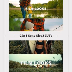 Sony 2-in-1 SLog3 LUTs Pack | 10 Cinematic Color Grading LUTs for Professional Video Editing