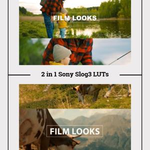 2 in 1 Sony Slog3 LUTs Pack – Dual Cinematic Color Grading Presets for Sony Alpha, A7S3, FX3