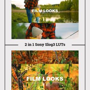 2 in 1 Sony Slog3 LUTs Pack – Professional Cinematic Color Grading Presets for Sony Alpha, A7S3, FX3 Cameras and more