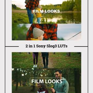 2 in 1 Sony Slog3 LUTs Pack – Professional Cinematic Color Grading Presets for Sony Slog3 Footage