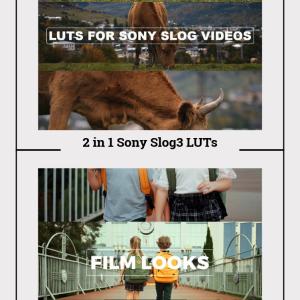 2 in 1 Super Pack: Sony S-Log3 LUTs – Cinematic LUTs for Professional Color Grading